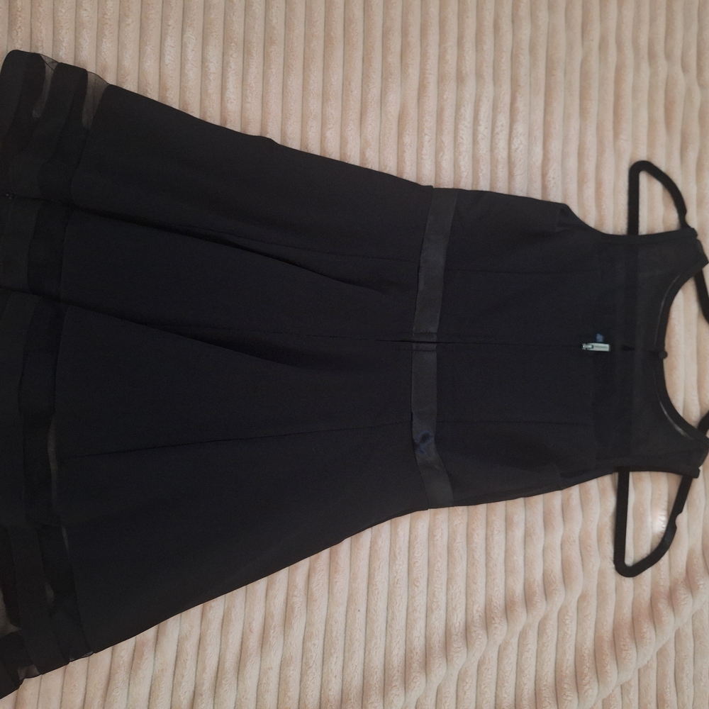 Calvin Klein Black Backless Dress